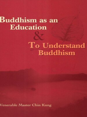 cover image of Buddhism as an Education